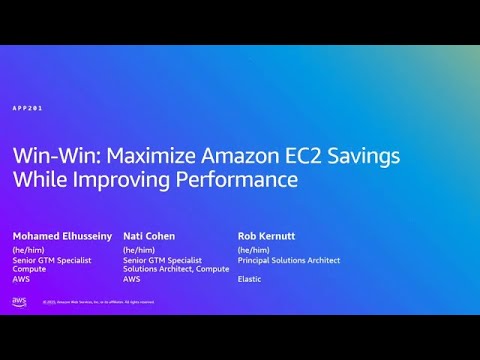 AWS Summit Amsterdam 2025 - Win-win: Maximize Amazon EC2 savings while improving performance