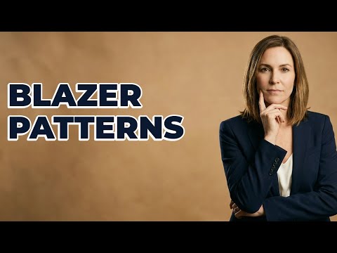 What Patterns Work Best For A Casual Blazer Style?
