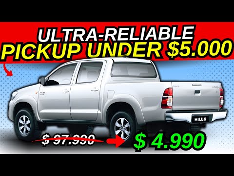 TOP 4 $5.000 PICKUP TRUCKS BUILT TO OUTLAST EVERYTHING 🔥