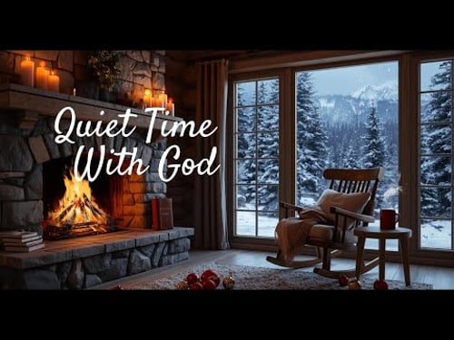 Time Alone With God — Cozy Peaceful Christmas Worship 🎄Instrumental Music for Prayer,Rest & Heal #24