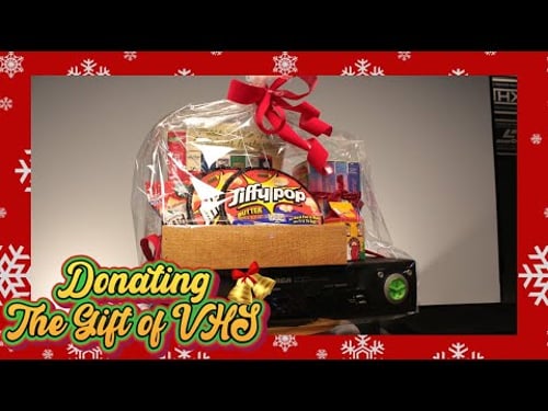 I Donated A VHS Raffle Basket This Christmas