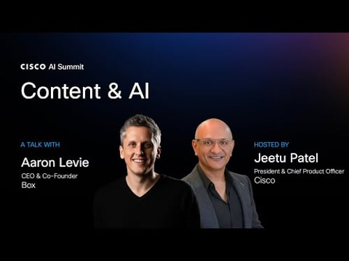 Content & AI | Aaron Levie, CEO & Co-Founder, Box & Jeetu Patel