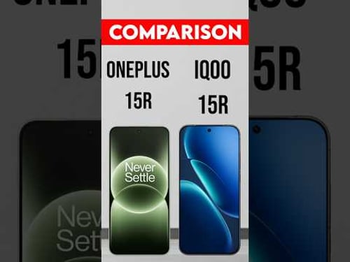OnePlus 15R vs iQOO 15R #shorts #techymelvin #smartphone