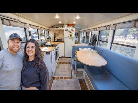 We Built a Tiny Home in a School Bus - And Changed Our Lives