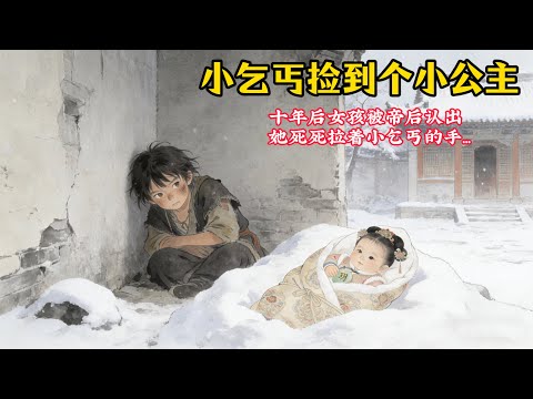小乞丐在雪地里撿到個小的嬰兒,用體溫和乞討來的米湯養活她。十年後,女孩被親生父母——微服的帝後認出,她死死拉著小乞丐滿是凍瘡的手:“他是我哥哥,他在,家才在。” #宫斗 #故事会 #宫廷 #感动故事