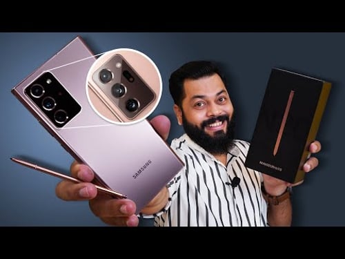 Samsung Galaxy Note 20 Ultra 5G Unboxing & First Impressions ⚡⚡⚡ True Ultra Flagship Of 2020?