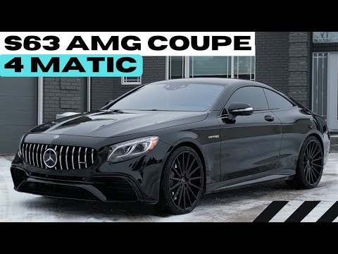 This 2020 Mercedes AMG S63 Coupe is the Pinnacle of Success!