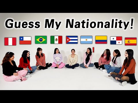 10 Latina Guess Each Others' Nationality!! What country I'm From
