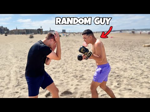 Fighting strangers to see if jiu jitsu works