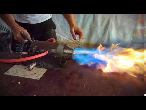 I make a homemade turbojet!!!! How to make a turbofan.