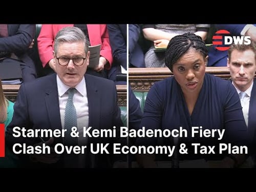 HEATED DEBATE: UK's Starmer & Kemi Badenoch Fiery Clash Over UK Economy & Tax Plan | AC1E