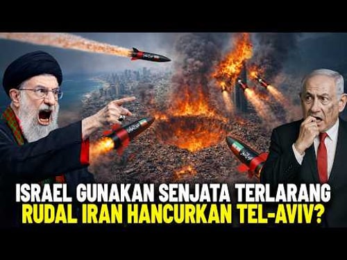 Iran Luncurkan Serangan Balasan Ke Israel? Netanyahu Gunakan Senjata Terlarang Serang Warga Gaza