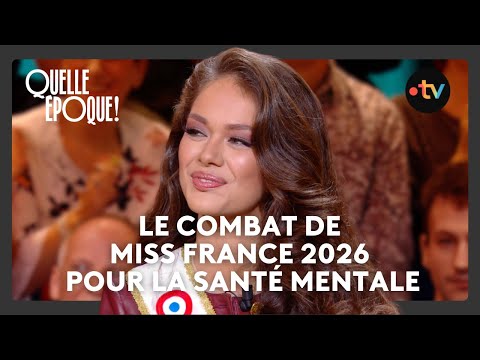 Miss France 2026 : Hinaupoko Devèze se confie sur son propre burn-out - #QuelleEpoque 13/12/2025