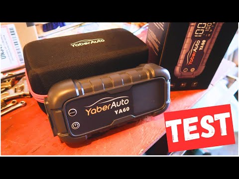 Testing YaberAuto Ya60 jump starter