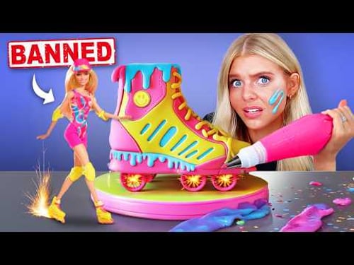 I Turned Banned Kid Toys into PREPPY Cakes