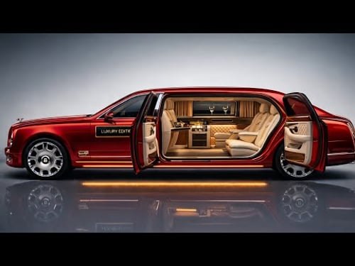 Inside the World’s Most Insanely Luxurious Limousines
