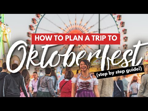 HOW TO PLAN A TRIP TO MUNICH OKTOBERFEST (FOR FIRST TIMERS) - Step by Step + Free Planner Included!
