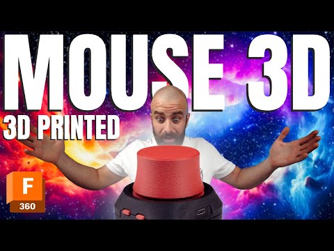 I made a DIY SpaceMouse! - 3D printed, with magnets and custom firmware, full tutorial