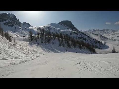 Myrtilles - Piste bleue - Serre Chevalier - Mars 2022 - GoPro10 HD 60P