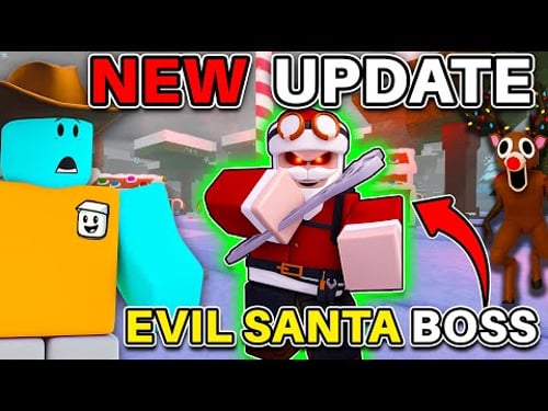 I Speedran the NEW 99 Nights in the Forest UPDATE (EVIL SANTA BOSS + WORKSHOP)