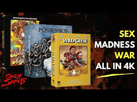 Unboxing of Boogie Nights, Possession and The Wild Geese in 4K