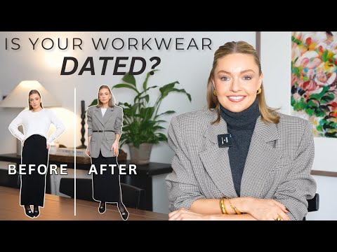 STOP YOUR CAPSULE WORKWEAR WARDROBE LOOKING DATED!
