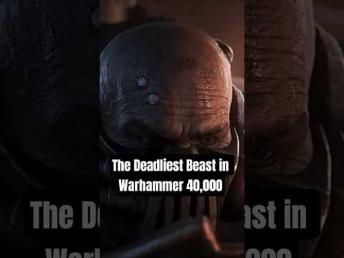 The Deadliest Beast in Warhammer 40,000 #warhammer40k