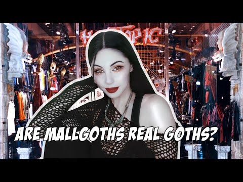 Are Mallgoths Actual Goths?