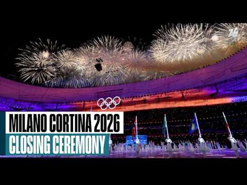 Re-𝙇𝙄𝙑𝙀 Winter Olympics Closing Ceremony | #MilanoCortina2026