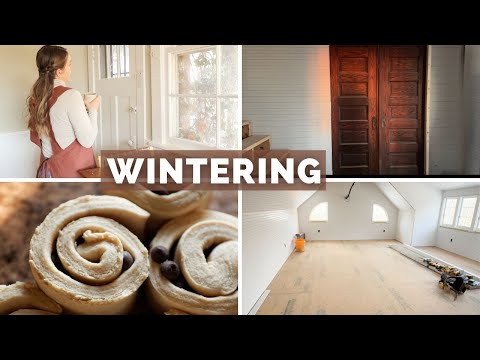 Winter homemaking and a house update!