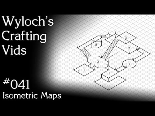 How to Draw Isometric Maps for Dungeons & Dragons, Pathfinder