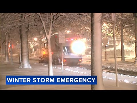 Another winter storm blankets Philadelphia in snow