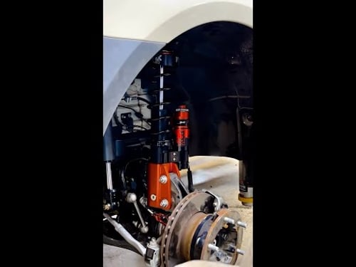 FOX Factory Race RIP Kit on Sprinter = Game Changer!