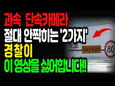 과속단속카메라 절대 안찍히는 2가지 ㅣ 2026년부터 달라집니다"ㅣ지금 알아야 늦지 않아요"