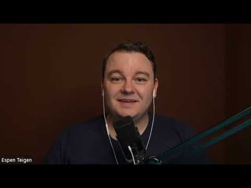 For Äpen mikrofon - ESPEN TEIGEN