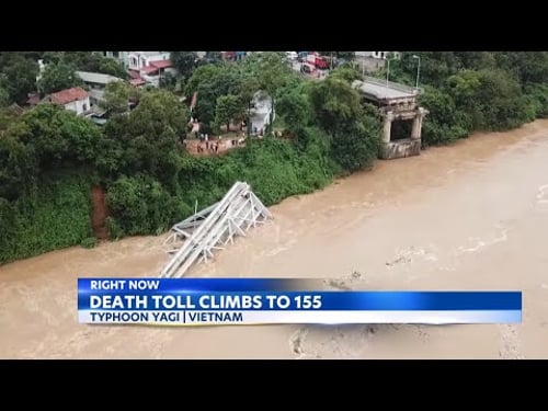 Typhoon Yagi devastates Northern Vietnam: 155 dead, 141 missing after flash flood