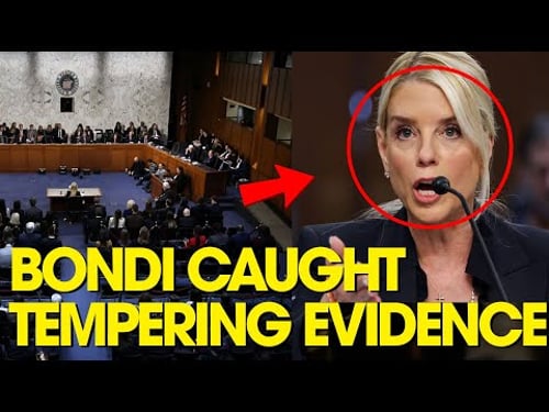 BREAKING: Pam Bondi PANICS as Judge EXPOSES Her Evidence Tampering LIVE