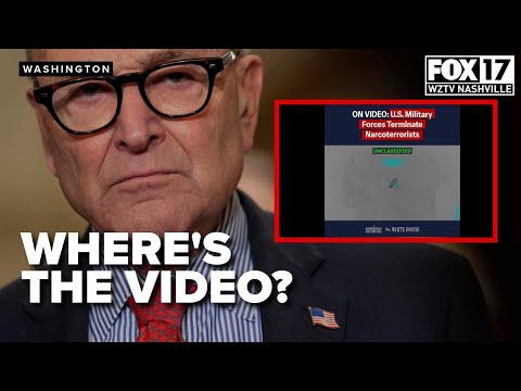 Lawmakers press Hegseth to release the boat strike video