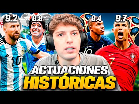 DAVOO XENEIZE REACCIONA AL MEJOR PARTIDO DE CADA ESTRELLA EN UN MUNDIAL - MESSI, CR7, MBAPPE...