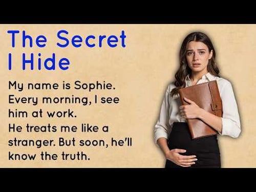 My Boss Doesn't Know I'm Carrying His Baby ✅ English Listening (A1-A2 Level) 🤰