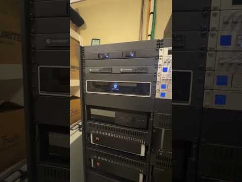 48TB of Pure Cinema: Kaleidescape Terra Movie Server Installed #kaleidescape #movies #hometheater