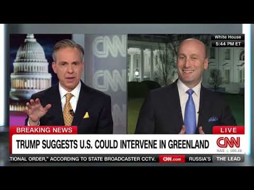 'I know you love doing that': Stephen Miller snaps at Jake Tapper after 'smarmy' remark