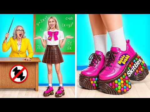 How To Sneak Candy In Class | Funny Moments by Multi DO Girls