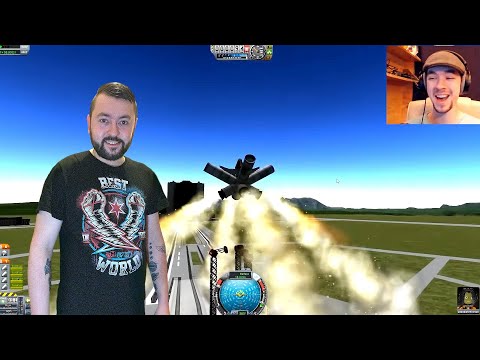 Kerbal Space Program - Part 10 | WHAT IS LIFE? WHY DOES THIS WORK? REACTION