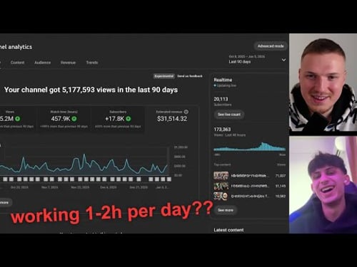 this kid went from 0 to $40k/mo in 3 months with these faceless youtube longform channels