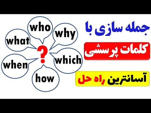 جمله سازی با کلمات پرسشی در زبان انگلیسی | wh-question words
