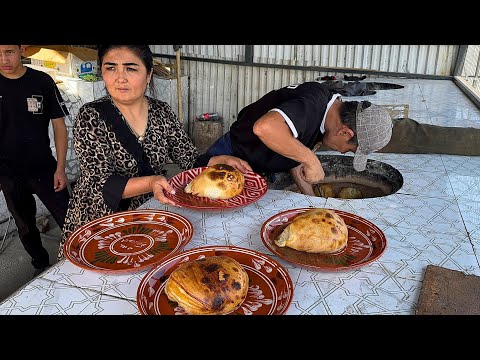 3kg BOSIM BOBO Uzbek Record SAMOSAS! Jizzakh Traditsional and Popular Street foods