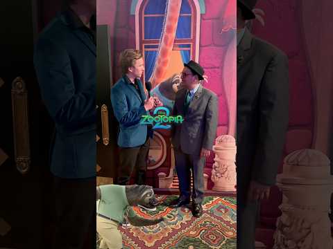 I met the voice of Flash at the Zootopia 2 premiere