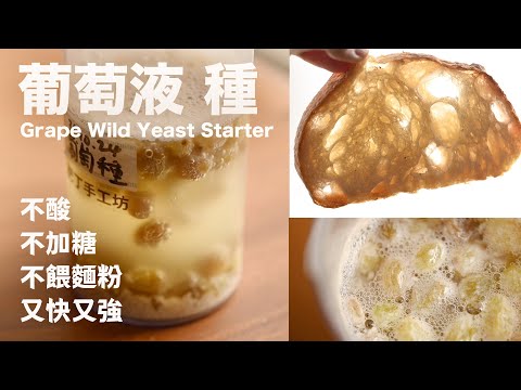 成功率100%❗️最簡單的天然酵母〡只有🍇葡萄乾+水 〡語音旁白 The EASIEST Natural Yeast Starter (Just 2 Ingredients!)