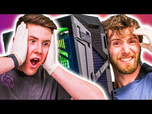 The Gaming PC we built for him is AMAZING - ROG Rig Reboot 2020